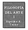 Filosofa del arte (tomo I) de Hiplito Adolfo Taine