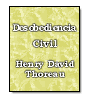 Desobediencia Civil de Henry David Thoreau