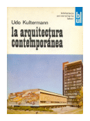 La arquitectura contemporanea de  Udo Kultermann