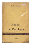 Manual de psicologia de  Paul Guillaume