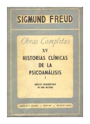 Historias clinicas de la psicoanalisis 1 de  Sigmund Freud