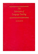 The techniques of language teaching de  F. l. Billows