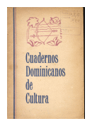 Cuadernos dominicanos de cultura - Vol. VI de  _