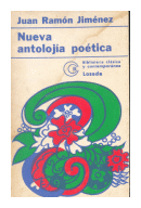 Nueva antolojia poetica de  Juan Ramn Jimnez
