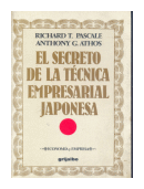 El secreto de la tecnica empresarial japonesa de  Richard T. Pascale - Anthony G. Athos