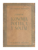 Curso de economia politica y social de  Luis Roque Gondra