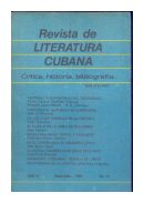 Revista de literatura cubana de  Autores - Varios