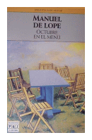 Octubre en el menu de  Manuel De Lope