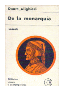 De la monarquia de  Dante Alighieri