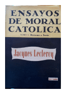 Ensayos de moral catolica - Tomo I de  Jacques Leclercq