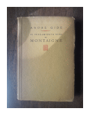 El pensamiento vivo de Montaigne de  Andr Gide