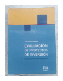 Evaluacion de proyectos de inversion de  Julio Cesar Porteiro