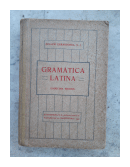 Gramatica Latina de  Ignacio Errandonea, S.J.