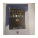 Management and cost accounting de  Colin Drury