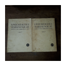 Ephemerides Mariologicae VII de  _