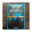 Diccionario de la lengua espaola de  Lexicon