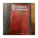 Diccionario de sinonimos y antonimos de  Larousse