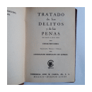 Tratado de los delitos y de las penas de  Cesar Beccaria