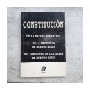 Constitucion De La Nacion Argentina de  _