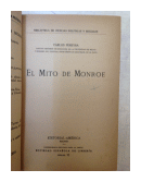 El mito de Monroe de  Carlos Pereyra