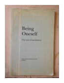 Being Oneself - The way of meditation de  F. W. Whiting