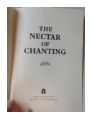 The nectar of chanting de  _