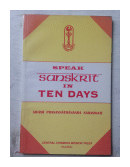 Speak Sanskrit (in ten days) de  Swami Prasannatmananda Saraswati