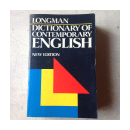 Dictionary of contemporary English de  Longman