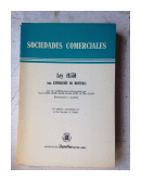 Sociedades comerciales - Ley 19550 (Con exposicion de motivos) de  Dr. Ricardo A. Nissen