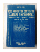 1.500 modelos de contratos, clausulas e instrumentos de  Abatti - Dibar