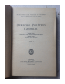 Derecho politico general (2 Tomos) de  Mariano de Vedia y Mitre