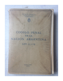 Codigo Penal de la Nacion Argentina - Ley 11179 de  _