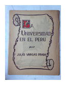 La universidad en el Peru (Folleto) de  Julio Vargas Prada