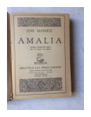 Amalia - Novela romantica real de la epoca de Rosas de  Jose Marmol