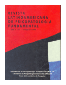 Revista Latinoamericana de psicopatologia fundamental de  _