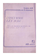 Concursos ley 19.551 de  Nacin Argentina