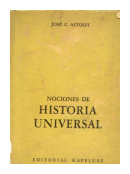 Nociones de historia universal de  Jose C. Astolfi
