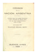 Codigos de la nacion Argentina de  Nacin Argentina