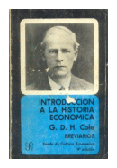 Introduccion a la historia economica de  G. D. H. Cole