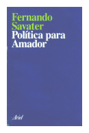 Politica para amador de  Fernando Savater