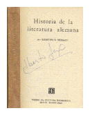 Historia de la literatura alemana de  Rodolfo E. Modern