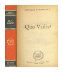 Quo Vadis? de  Enrique Sienkiewicz