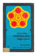Cultura y personalidad de  Ralph Linton