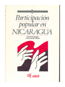 Participacion popular en Nicaragua de  Rafael Mondragn - Carlos Decker Molina