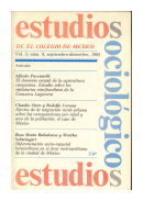 Estudio Sociologicos de el colegio de Mexico - Vol. 3, n 9, septiembre- diciembre, 1985. de  Autores - Varios
