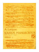 Solfeos manuscritos volumen 1 de  A. Lavignac