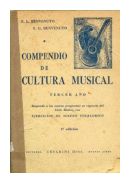 Compendio de cultura musical de  E. L. Benvenuto - E. G. Benvenuto