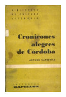 Cronicones alegres de Cordoba de  Arturo Capdevila