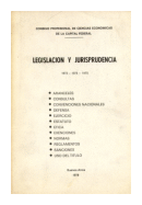 Legislacion y jurisprudencia 1973/1974/1975 de  Consejo Profesional de Ciencias Econmicas de la Capital Federal