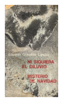 Ni siquiera el diluvio - Misterio de navidad de  Eduardo Gonzalez Lanuza